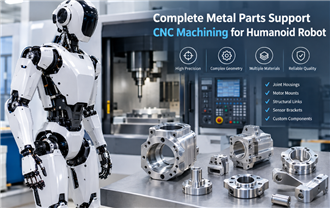 Humanoid Robot Parts Enabling Smooth Motion